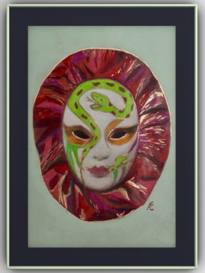 Claudia Altemeier (Claud4art) - Venezianische Maske